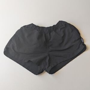 PATAGONIA Black Mini Exercise Shorts with Pockets